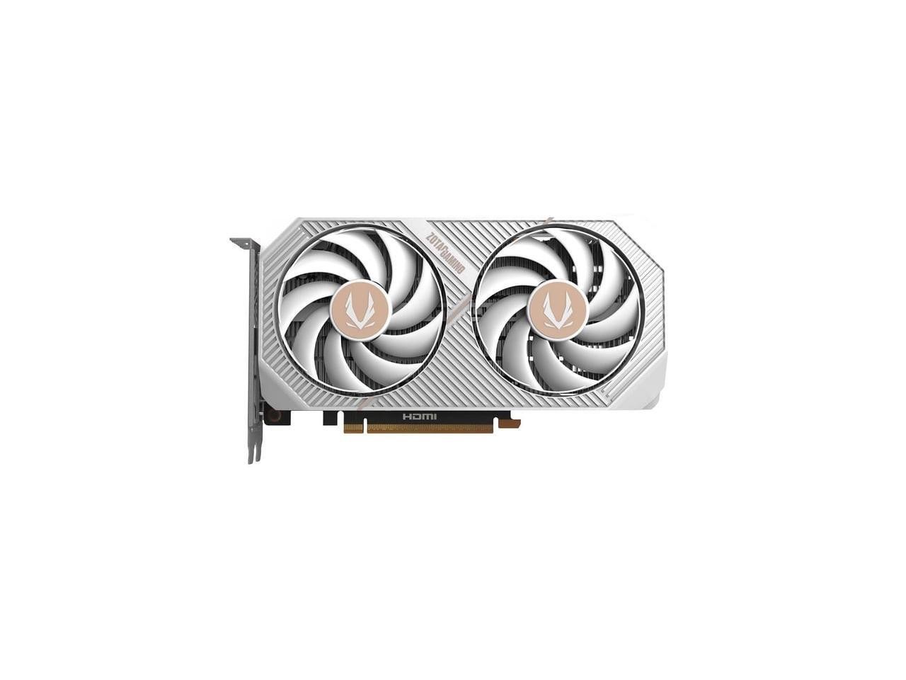 ZOTAC Twin Edge OC White Edition GeForce RTX 5060 8GB GDDR7 PCI Express 5 0 x8 G