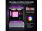 Zalman CUBIX G Micro ATX PC Case  MATX Case with 3 X 120mm FRGB Fans Pre Installed  Panoramic View Tempered Glass Panels  USB Type C Port  Fits up to 280mm GPUs  Panda Edition