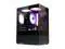 Zalman CUBIX G Micro ATX PC Case  MATX Case with 3 X 120mm FRGB Fans Pre Installed  Panoramic View Tempered Glass Panels  USB Type C Port  Fits up to 280mm GPUs  Black