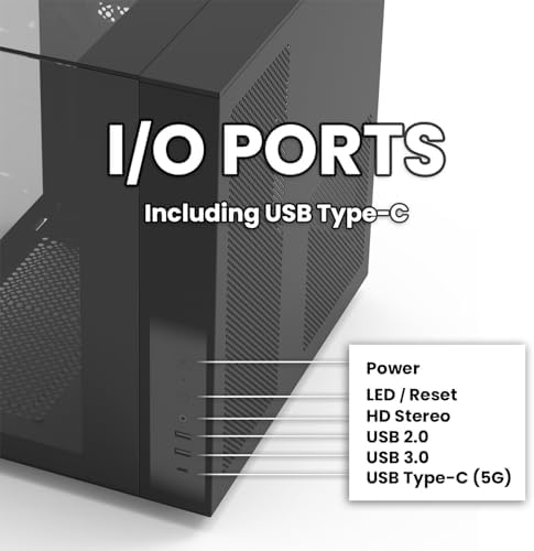 Zalman ZQBE ATX Mid Tower PC Case  3 x PWM ARGB Fans with Multi Port Fan Hub RGB Controller Included  USB Type C 3 2  240mm Radiator Support  Full View Panoramic Tempered Glass Panels  Black