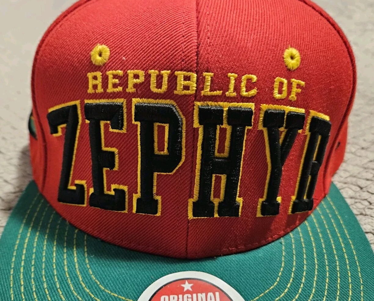 Zephyr Snapback Hat Red