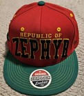 Zephyr Snapback Hat Red