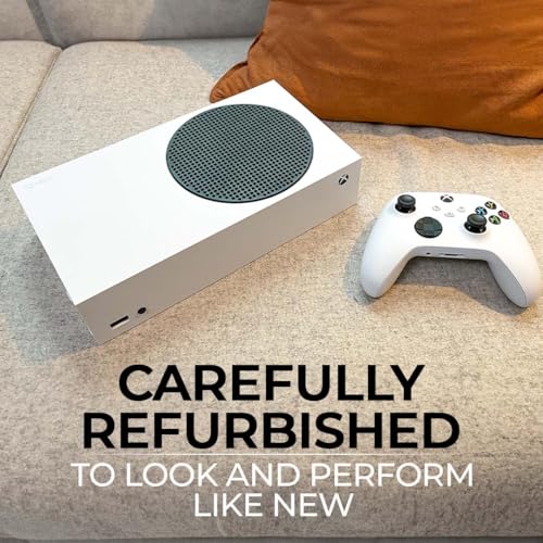 Zeust 2021 Xbox Series S 512GB All Digital Bundle   Includes the Xbox Series Series S Console 512 GB Refurbished  Wireless Controller & 1 Microfiber Cloth  Renewed 