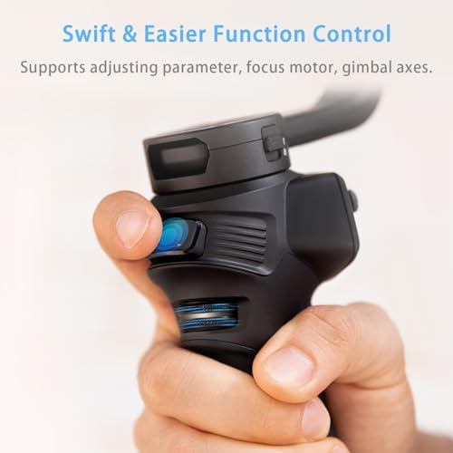 Zhiyun Weebill 3S Combo 3 Axis Gimbal Stabilizer for DSLR and Mirrorless Camera Compatible with Sony Nikon Canon Panasonic LUMIX Extendable Sling Grip Integrated Fill Light PD Fast Charge