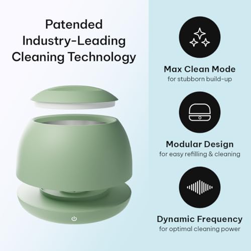 Zima Dental Pod PRO  New Ultrasonic Retainer Cleaner Machine  Market Leading  Best Aligner Cleaner  Nightguard Cleaner  Mouthguard Cleaner  Denture Cleaner  Ultrasonic Cleaner for Oral Dental Care