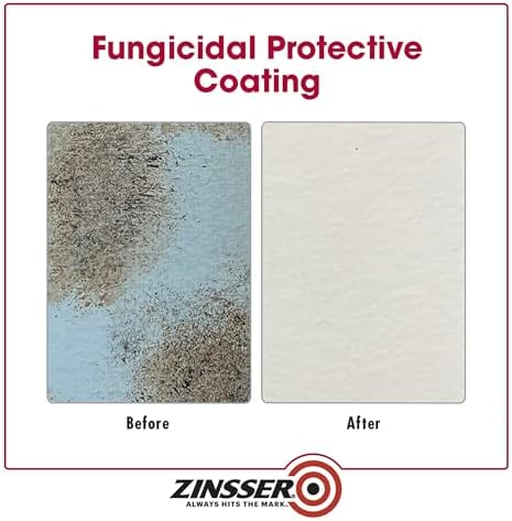 Zinsser 276049 2PK Mold Killing Primer  Gallon  White  2 Pack