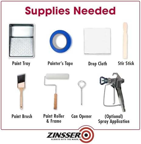 Zinsser 276049 2PK Mold Killing Primer  Gallon  White  2 Pack