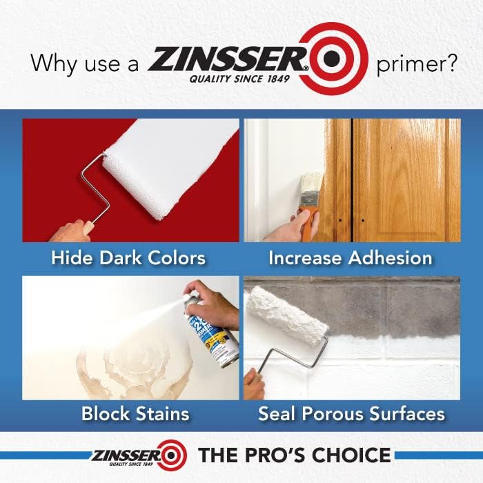 Zinsser 276049 2PK Mold Killing Primer  Gallon  White  2 Pack