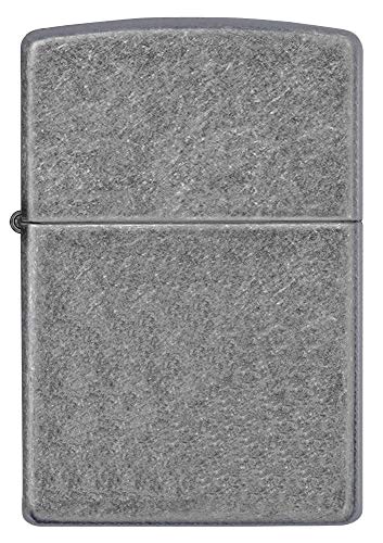 Zippo Antique Silver Plate Pocket Lighter