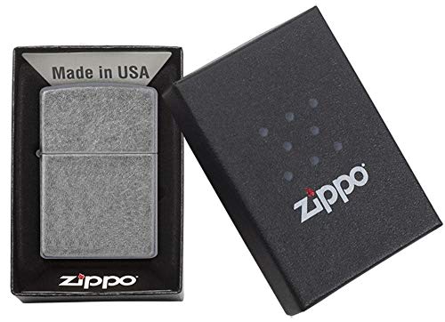Zippo Antique Silver Plate Pocket Lighter