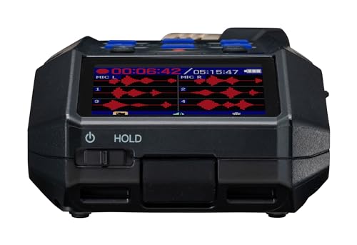 Zoom H6essential with 32 Bit Float  Accessibility  6 Track Portable Recorder  Stereo Microphones  4 XLR/TRS Inputs  Records to SD Card  USB Audio Interface  for Musicians  Podcasters  Filmmakers