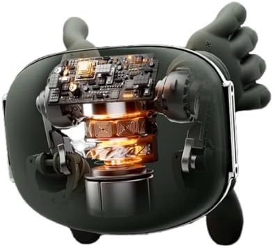 ZoserX   Bionic Heated Massager  Portable Shiatsu Neck and Back Massager  Electric Deep Tissue 4D Kneading Massage  Simulated Human Hand Design for Pain Relief and Muscle Relax  Green