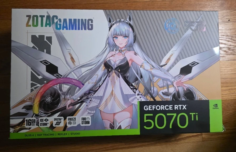 Zotac  Nvidia RTX 5070 Ti Apocalypse Graphics Card  16GB GDDR7     Brand New  