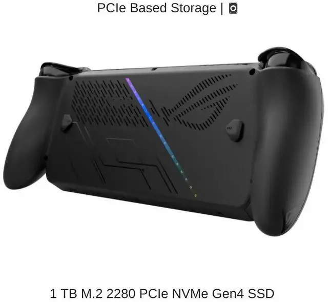  2025  HIDevolution ASUS ROG X B O X Ally X RC73XA 7" FHD 120Hz  2 0 GHz Ryzen AI Z2 Extreme  AMD Radeon  24 GB LPDDR5 RAM  1 TB PCIe SSD  Windows 11 Home