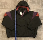 228 LEVIS Jacket Skateboard Canvas Hoodie Gray Heavy Bomber Cordura Men s XL