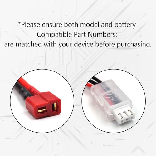 2 Pack  7 4V 2700mAh 20C Li Po Battery Replacement for WLTOYS 12428 1/12 RC Car with Deans T Plug and 2S Balance Charger Upgrade Rechargeable Pack