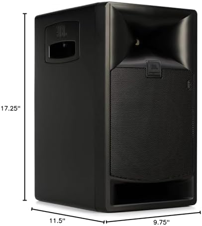 2  JBL 305P MkII 5 2 Way Active Powered Studio Reference Monitors Speakers