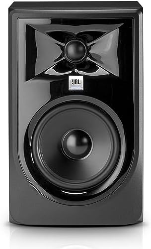 2  JBL 305P MkII 5 2 Way Active Powered Studio Reference Monitors Speakers