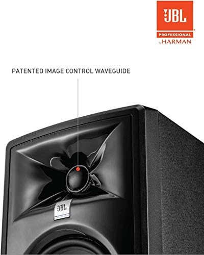  2  JBL 305P MkII 5 2 Way Active Powered Studio Reference Monitors Speakers