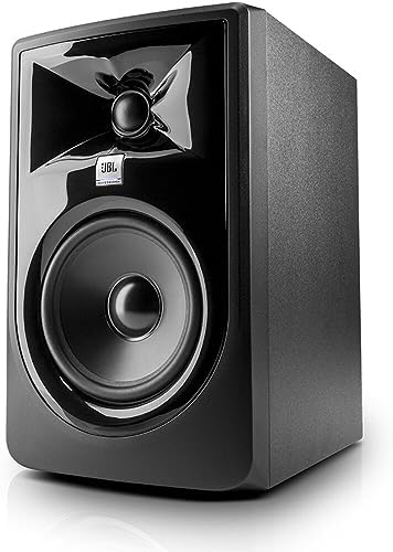  2  JBL 305P MkII 5 2 Way Active Powered Studio Reference Monitors Speakers