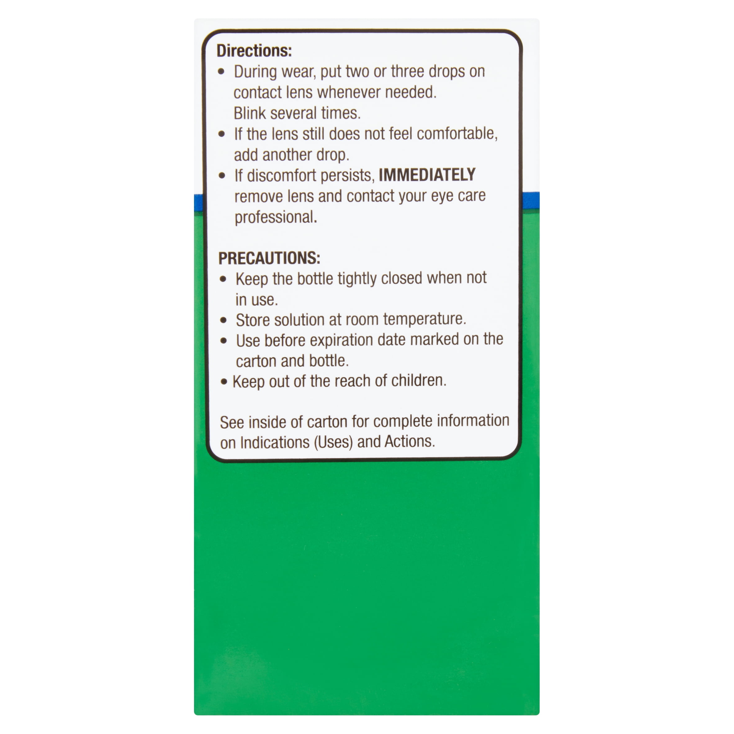 2 pack  Equate Contact Lens Lubricating & Rewetting Drops for Soft Contact Lenses  0 5 fl oz  15mL   Compare to Opti Free Puremoist Rewetting Drops