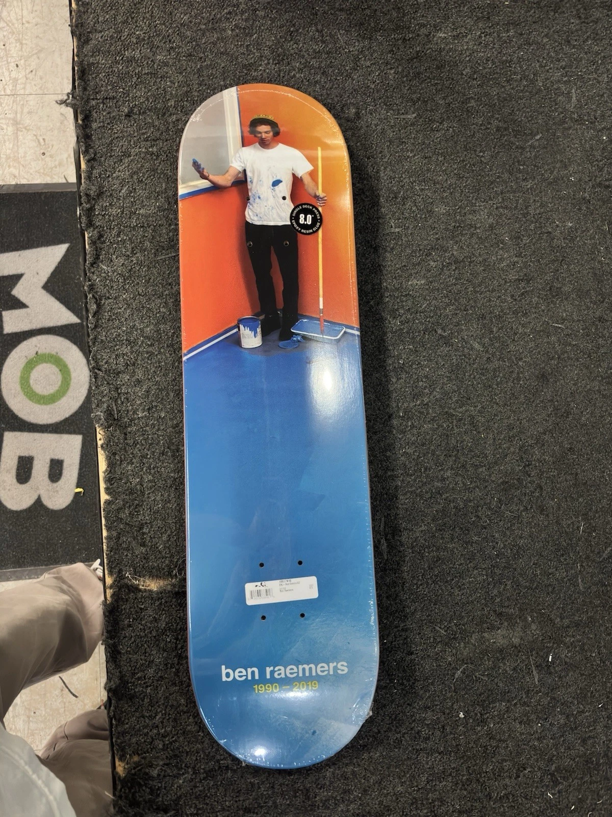  35 Skateboard   Brand New   Ben Raemers Enjoi Skateboards 8 0