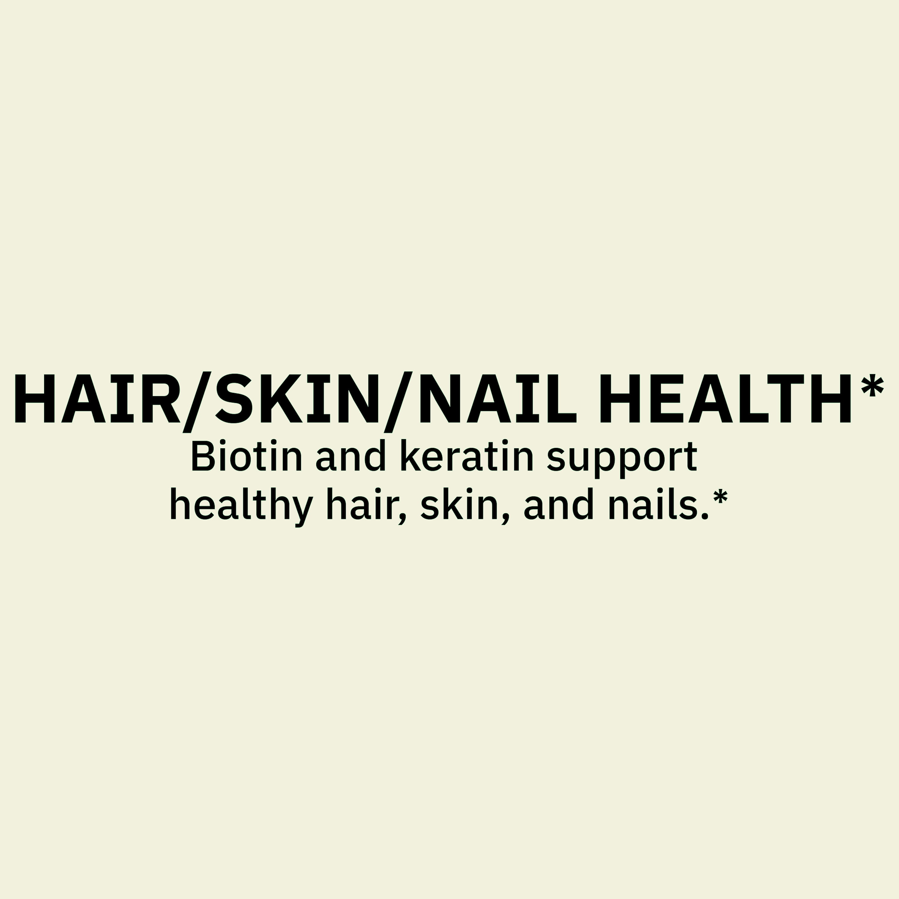 3 pack  Spring Valley Extra Strength Biotin Plus Keratin Dietary Supplement Tablets for Hair/Skin/Nail Health  10 000 mcg  60 Count
