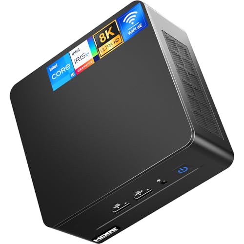 ASUS NUC  Intel NUC 12 Pro Mini Desktop Computer  Intel Core i5 1240P Mini PC 12C/16T  Up to 4 4GHz  16GB DDR4 RAM & 512GB PCIe 4 0 NVMe SSD Iris XE Graphics  WiFi6E/BT5 3/8K/Windows 11 Pro