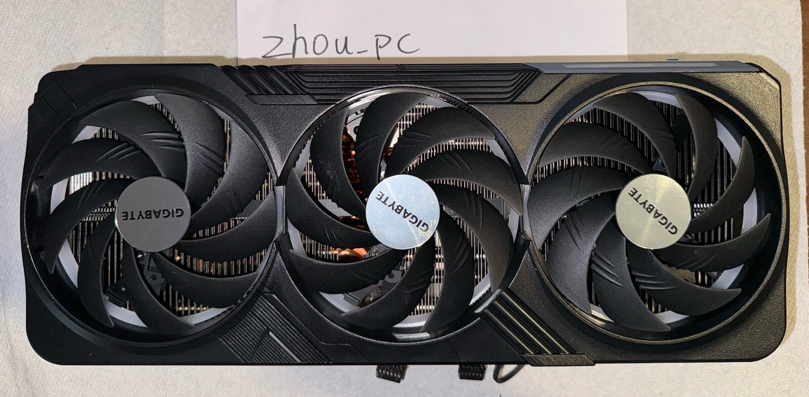  FOR PARTS  Cooler Radiator For Gigabyte RTX 4090 Gaming OC  Cooler Only 