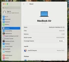  GREAT  Apple MacBook Air 13" M2 8GB RAM/ 256GB SSD/ 8CPU/ 8GPU   Midnight 91 BH