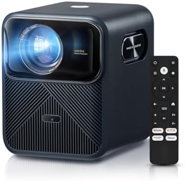  Google TV/ 1200 ANSI/ HDR 10  Wanbo Mozart 1 Pro 4K Smart Projector with WiFi and Bluetooth  Outdoor & Home Movie Proyector  20W Speakers  1080P Auto Focus & Keystone   2025 