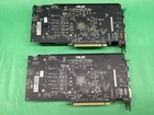 LOT OF 2  ASUS Radeon RX 570 4GB Graphics Card ROG STRIX RX570 O4G GAMING