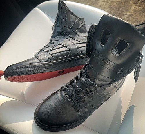  Men s Skytop 2 Black High top Shoes Ankle Boots Sneaker HOT