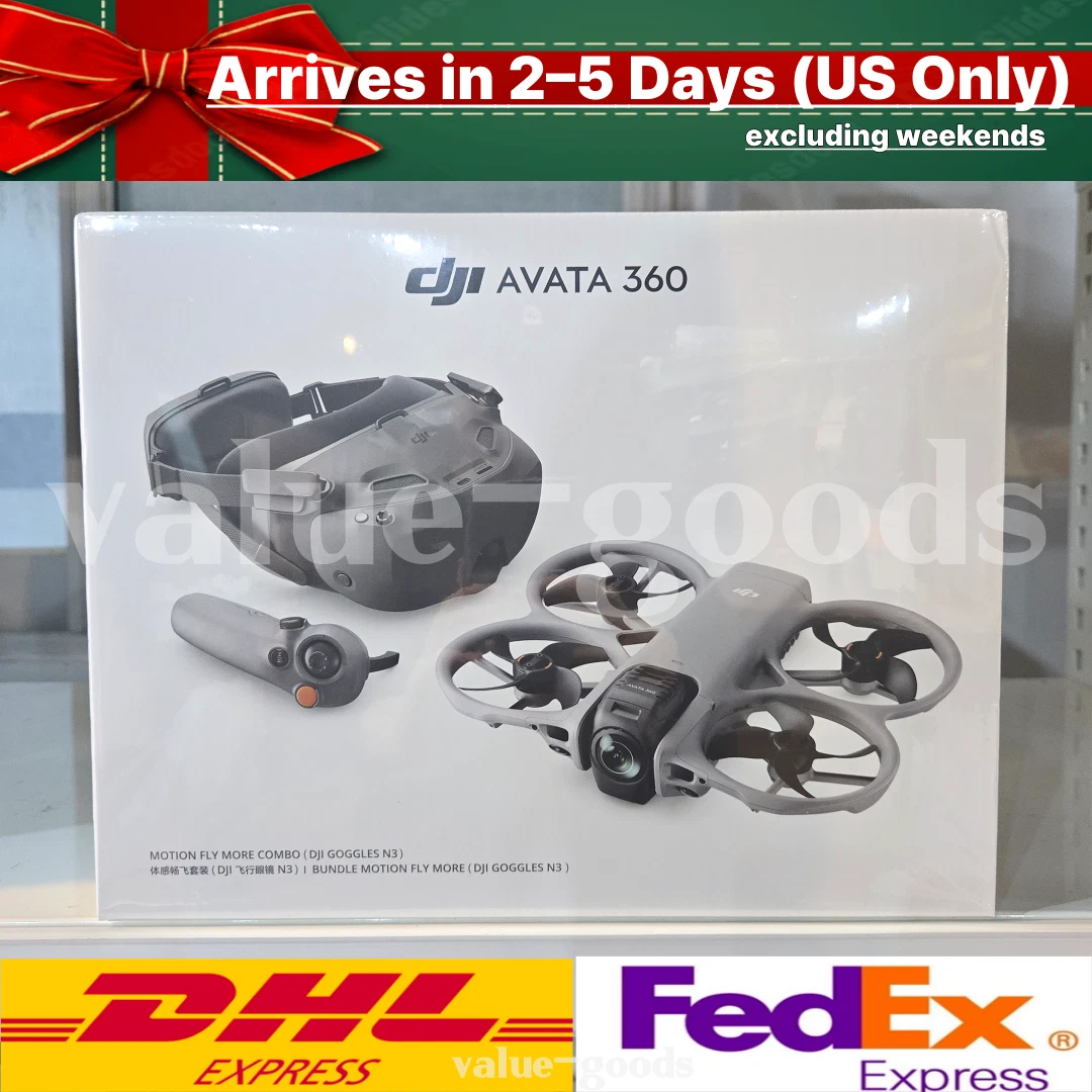 NEW IN STOCK  DJI Avata 360 Motion Goggles N3 Fly More Combo Drone  3Batteries/