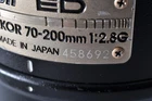  N Mint  Nikon AF S NIKKOR 70 200mm f/2 8 G ED VR Lens from Japan 1097