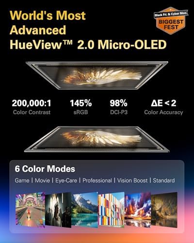  New  RayNeo Air 3s Pro AR/XR Glasses   201 1200 Nits 120Hz HueView 2 0 Video Display  Smart Gaming Glasses for iPhone 17 16 15/Android/Mac/Switch 2/PS5/SteamDeck   Next Gen Personal Theater