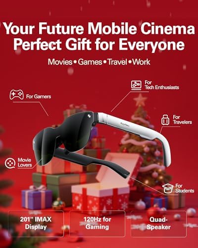  New  RayNeo Air 3s Pro AR/XR Glasses   201 1200 Nits 120Hz HueView 2 0 Video Display  Smart Gaming Glasses for iPhone 17 16 15/Android/Mac/Switch 2/PS5/SteamDeck   Next Gen Personal Theater