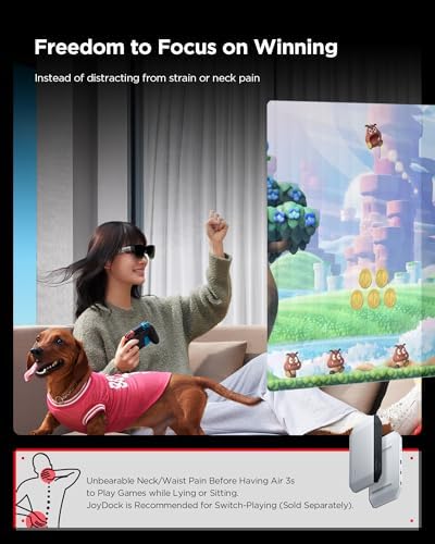  New  RayNeo Air 3s Pro AR/XR Glasses   201 1200 Nits 120Hz HueView 2 0 Video Display  Smart Gaming Glasses for iPhone 17 16 15/Android/Mac/Switch 2/PS5/SteamDeck   Next Gen Personal Theater