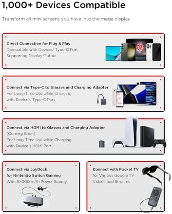  New  RayNeo Air 3s Pro AR/XR Glasses   201 1200 Nits 120Hz HueView 2 0 Video Display  Smart Gaming Glasses for iPhone 17 16 15/Android/Mac/Switch 2/PS5/SteamDeck   Next Gen Personal Theater