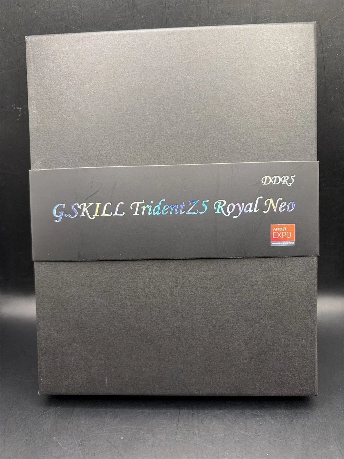  OPEN BOX  G SKILL Trident Z5 Royal NEO RGB 32GB  2x16GB  6000 28 36 36 96 DDR5