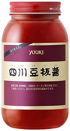 Pack of 1   Product of Japan  Youki Sichuan Doubanjiang       / Toban Djan  Chili Bean Sauce    1000 Gram / 2 2 Pound Family Size Jar