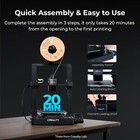 【Reacondicionado】Impresora 3D C reality Ender 3 V3 SE, velocidad de impresión de 250 mm/s y nivelación automática