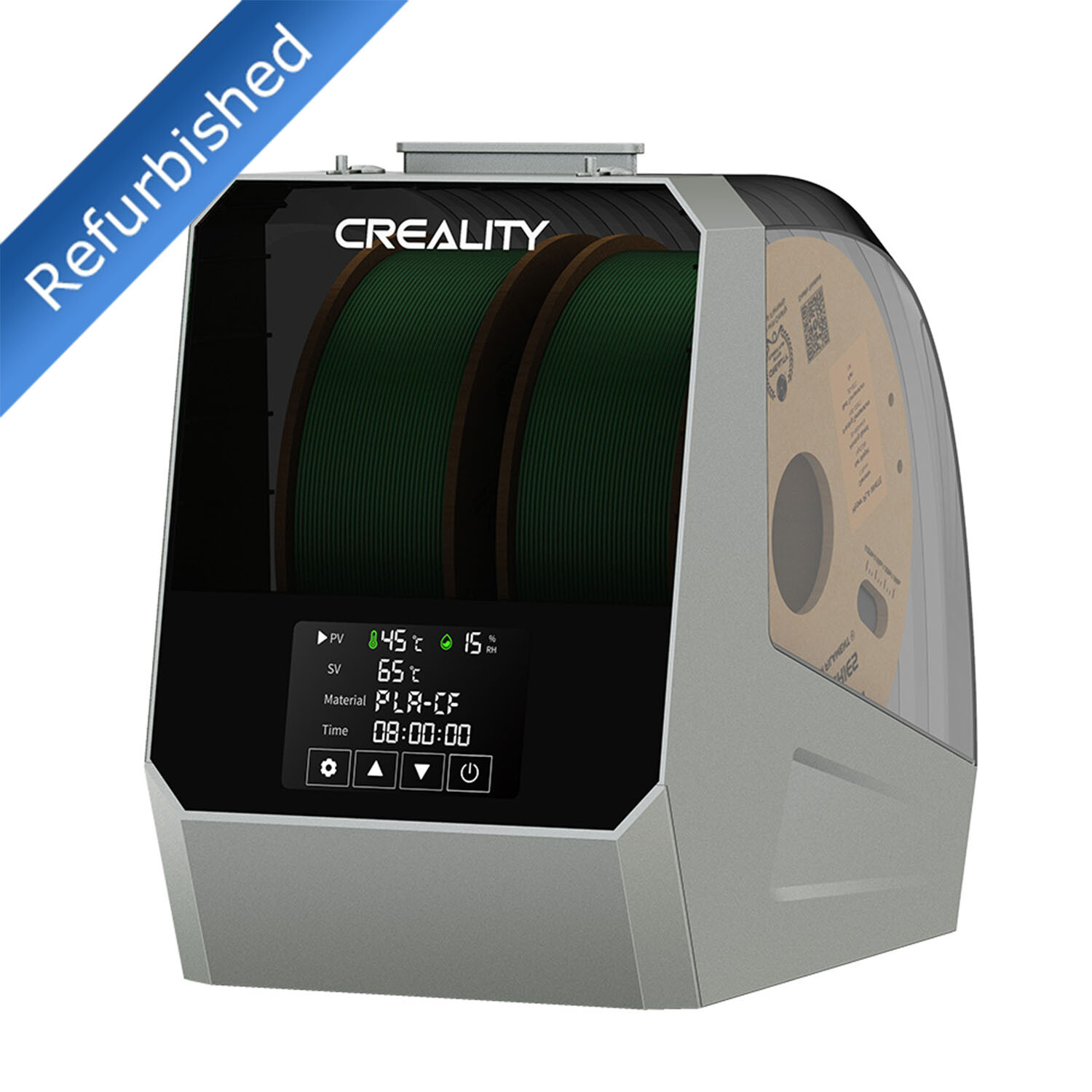  Refurbished Creality Space Pi Filament Dryer Plus for 2 Spools Filaments Dryer