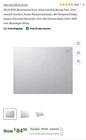  SEALED  ASUS ROG Moonstone Ace L Glass Gaming Mouse Pad  Ultra Smooth  WHITE