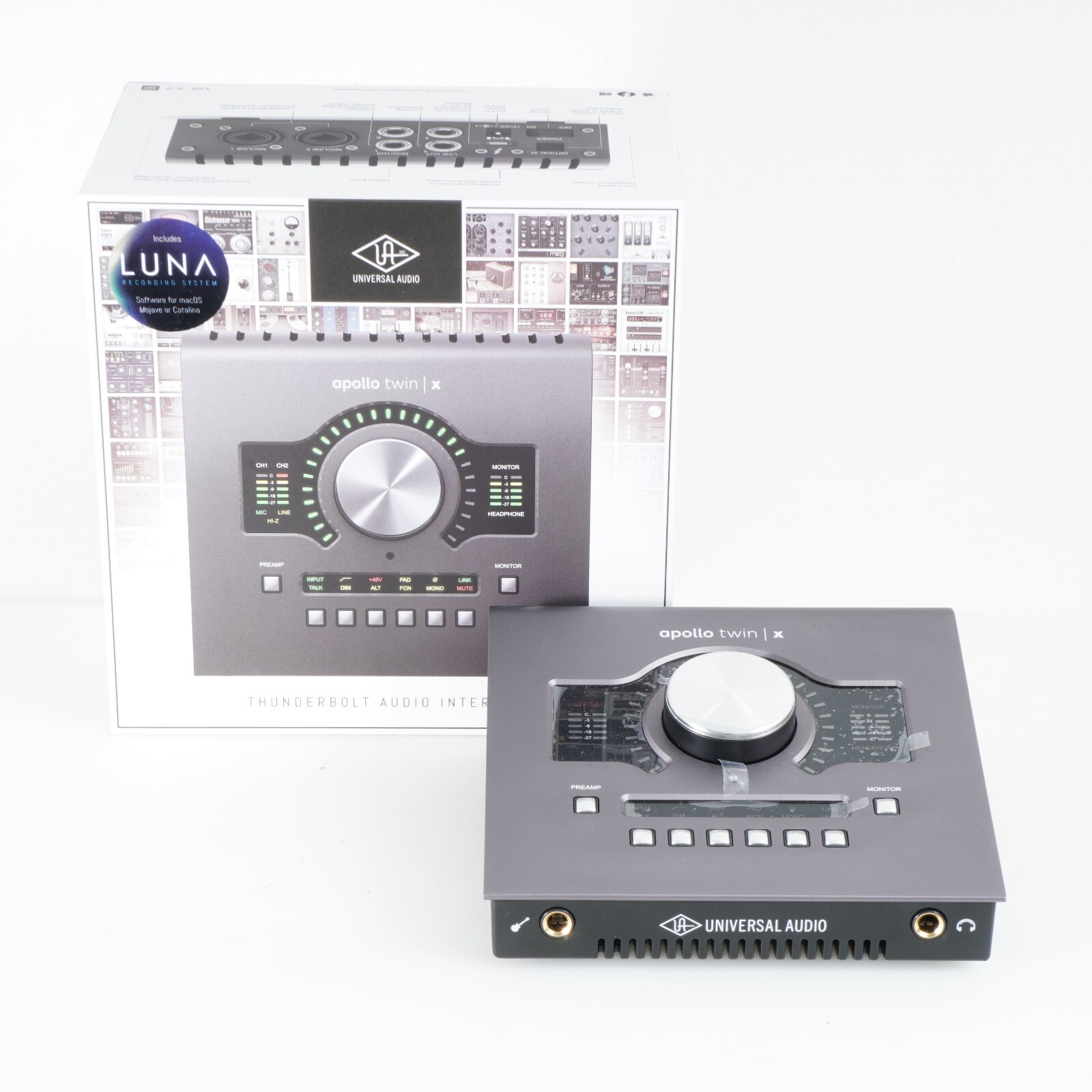 LNIB  Universal Audio Apollo Twin X QUAD Heritage Edition TB3 Audio Interface