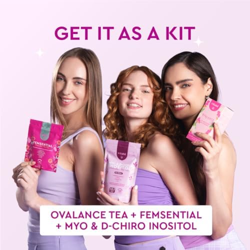   Myo Inositol  4g  & D Chiro Inositol  1g  Ideal Mix 40 1   Duration 45 Days   with Folic Acid   Vitamin D3   Zinc  Powdered Dietary Supplement for Women  225 g 