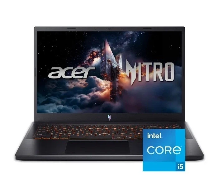   NEW   Acer Nitro V  RTX 5050/165Hz Gaming Laptop 16GB RAM/512 SSD Ships Fast