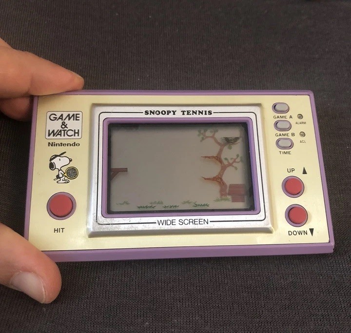   Snoopy Game Watch Nintendo Fully Working Very Nice No Sega Pokemon Zelda Mario