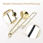   Eastar Tenor Slide Bb Trombone B Flat Brass Trumpet Set Student School Band