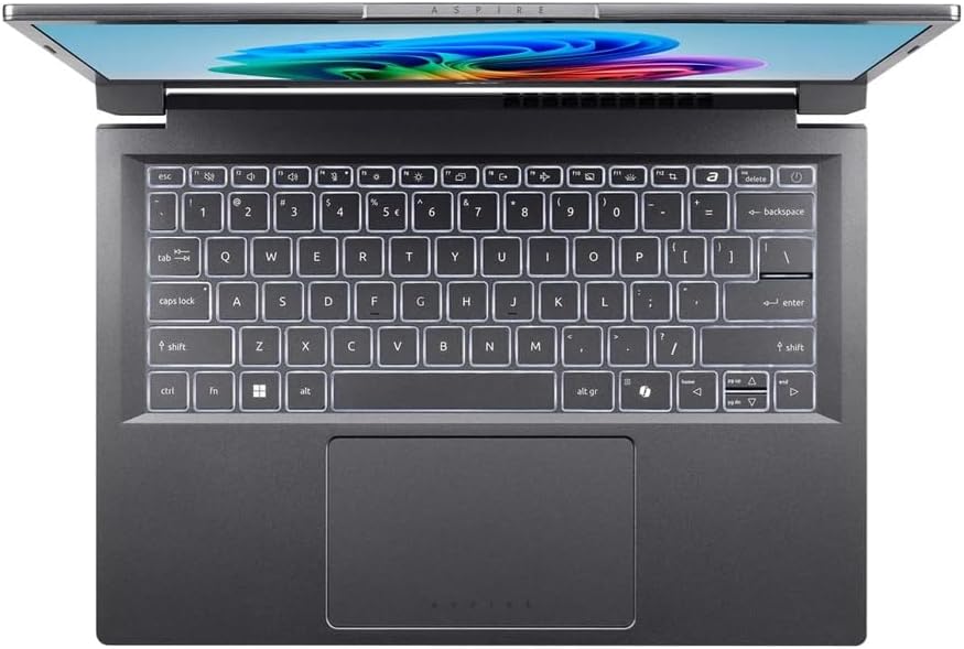 acer Aspire 14 AI Copilot  PC   Intel Core Ultra 5 226V   WUXGA  1920 x 1200  Touchscreen Display   16GB RAM   1TB SSD   Windows 11 Home   Steel Gray